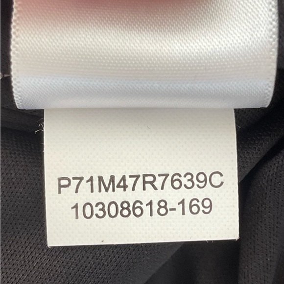 Kasper Black Sheath Scoop Neck Dress with Threaded Detail Size 4 - Picture 7 of 7